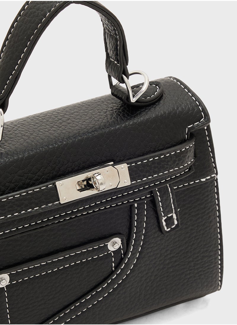 ELLA - Satchel With Buckle - Image 1