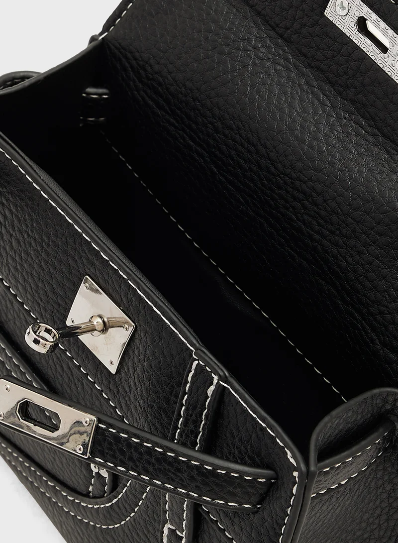 ELLA Satchel With Buckle
