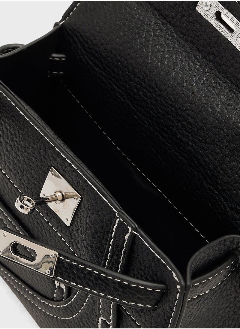 ELLA - Satchel With Buckle - Image 1