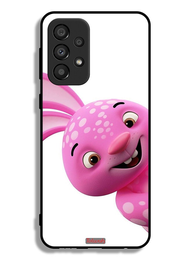 Tolwak Samsung Galaxy A33 5G Protective Case Cover Hey Two Teeth - Image 1