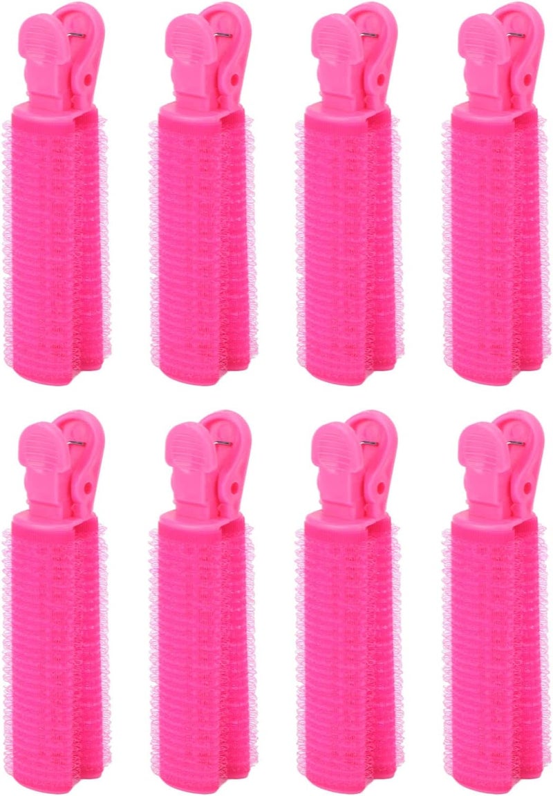 Brrnoo 8pcs Volumizing Hair Root Clips for Curly HairHair Rollers Clips Hair Volume Fluffy Hair Clip Curly Hair Root Lift Tool Self Adhesive Hair Volumizing Curler Roller Clip Styling