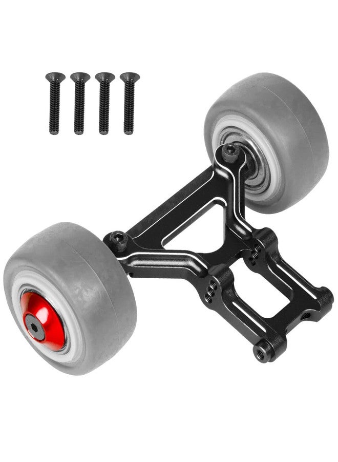 ARRCat Aluminum Wheelie Bar Set Upgrades Part for Typhon 6S BLX,Outcast 6S BLX,Kraton 6S BLX,Talion 6S BLX,Notorious 6S BLX,ARRCat Hops Up Upgrades Part,Replace AR320366 (Black) - Image 1