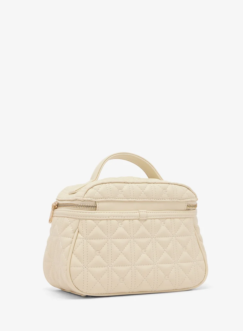 Guess  Logo Cosmetic Bag for Women | Best Price UAE