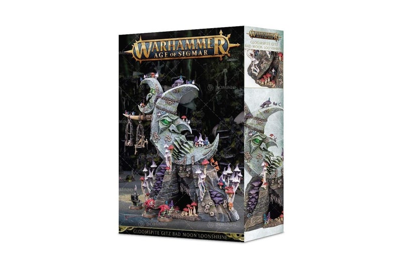 Games Workshop ورشة الألعاب وارهامر عصر سيغمار غلومسبايت غيتز باد مون لونشراين - Image 3