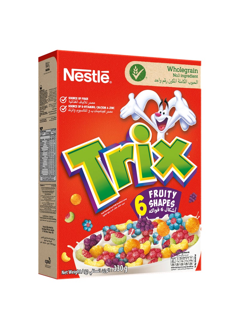 Trix 6 Fruity Shaped Breakfast Cereal 330g  - Image 5
