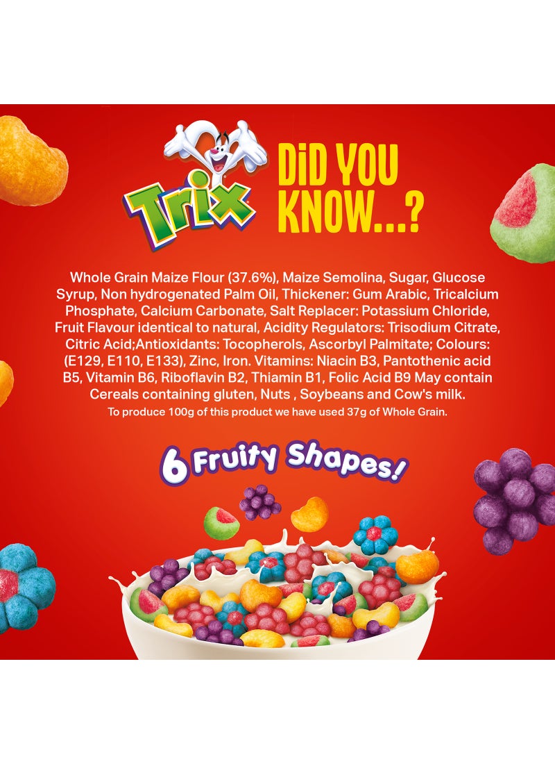 Trix 6 Fruity Shaped Breakfast Cereal 330g  - Image 4