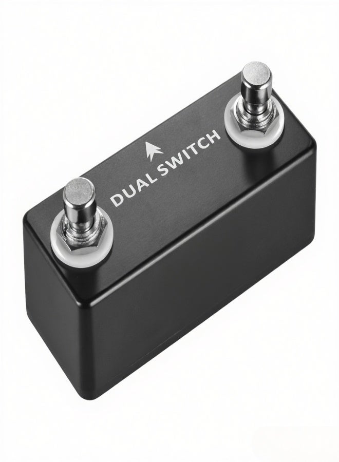 Mosky DUAL SWITCH Dual Footswitch Foot Switch Pedal Full Metal Shell - Image 1