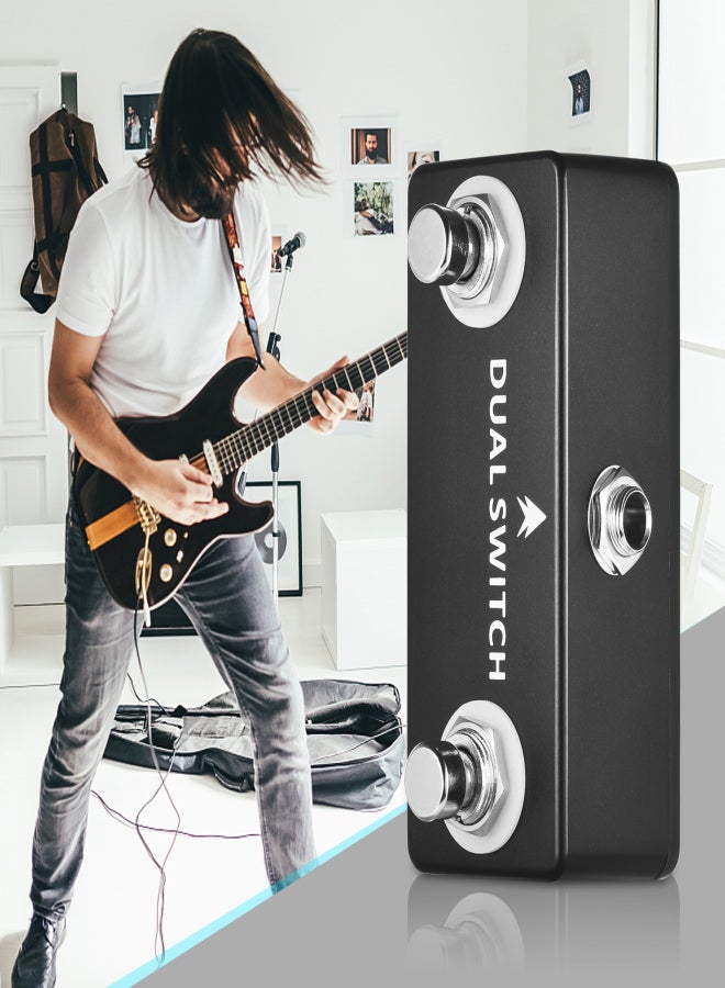 Mosky DUAL SWITCH Dual Footswitch Foot Switch Pedal Full Metal Shell - Image 5