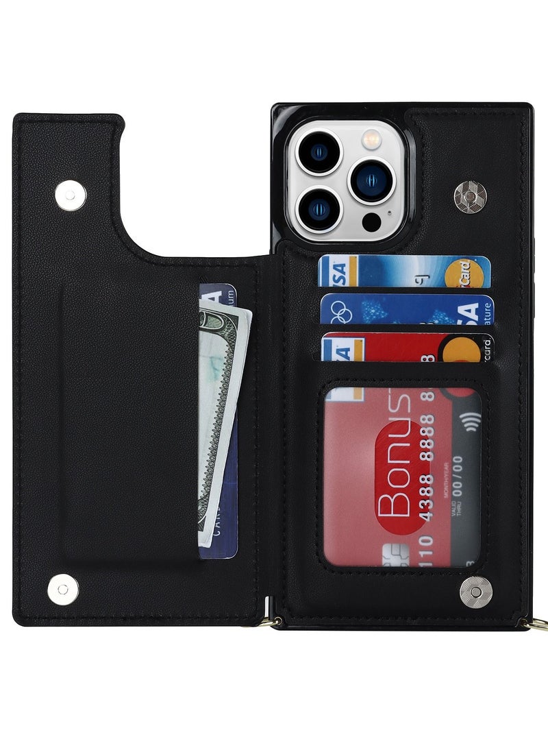 Suteni Back cover iPhone Protective Leather Case - Image 3