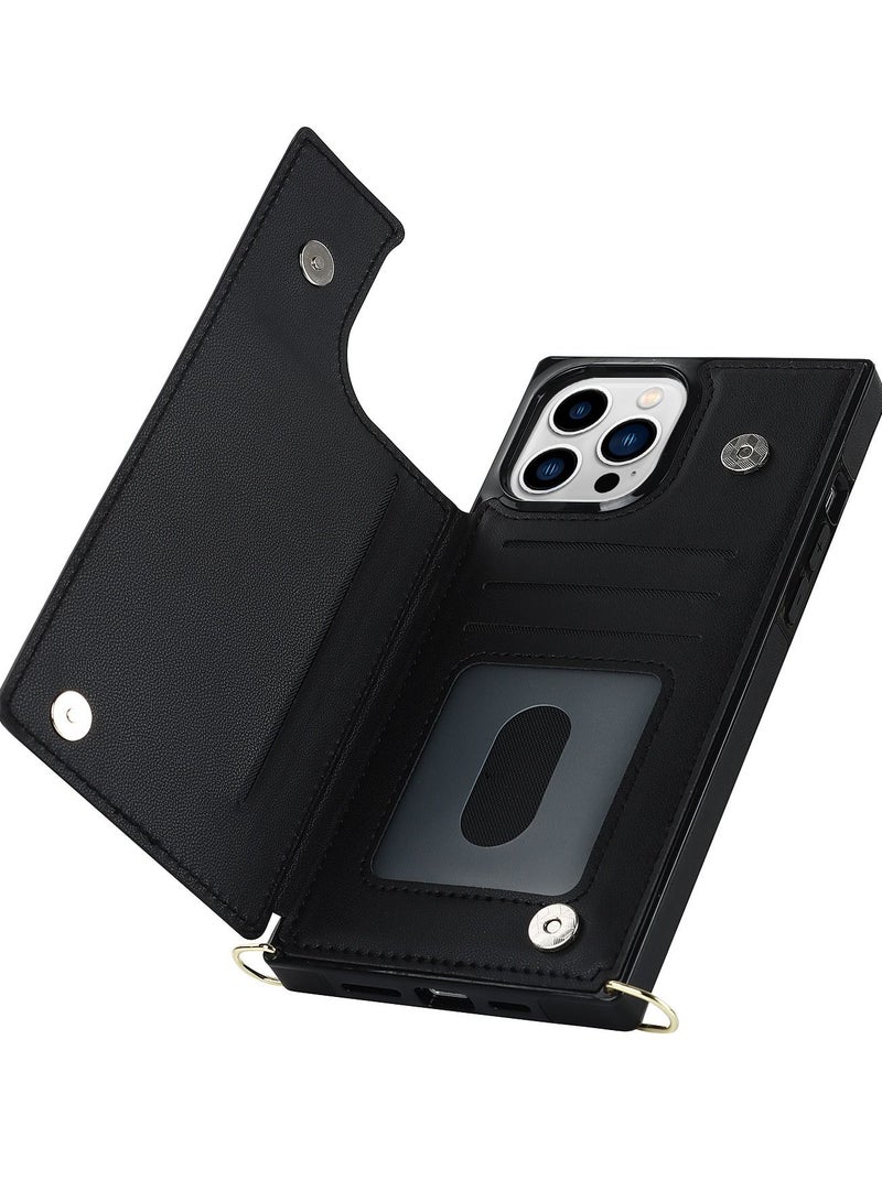 Suteni Back cover iPhone Protective Leather Case - Image 2