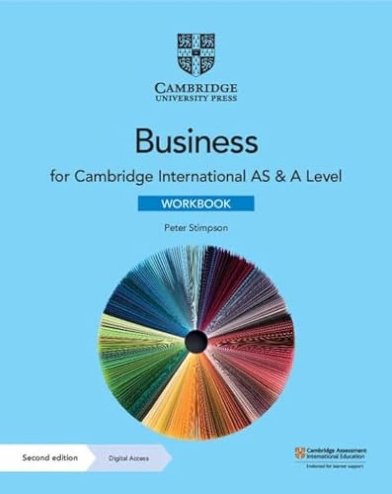 Cambridge University Press International AS & A Level Business Workbook with Digital Access (2 Years)