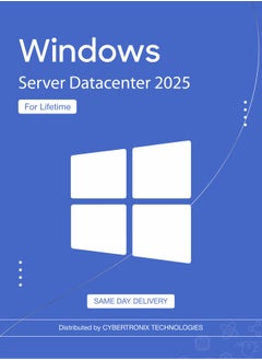 Windows Windows Server Datacenter 2025 for Lifetime | Digital License | SAME DAY DELIVERY 