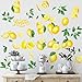 Epakh Lemon Wall Decals Apple Fruit Wall Stickers Peel and Stick Strawberry Orange Wall Decor for Kitchen Cabinet - Image 2