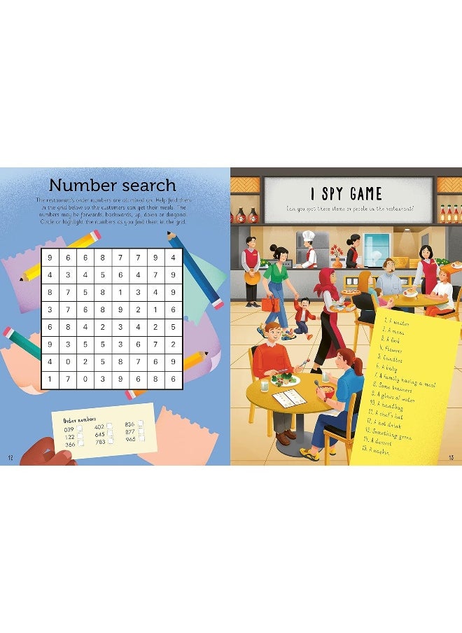 null - At the Restaurant Activity Book - Image 1