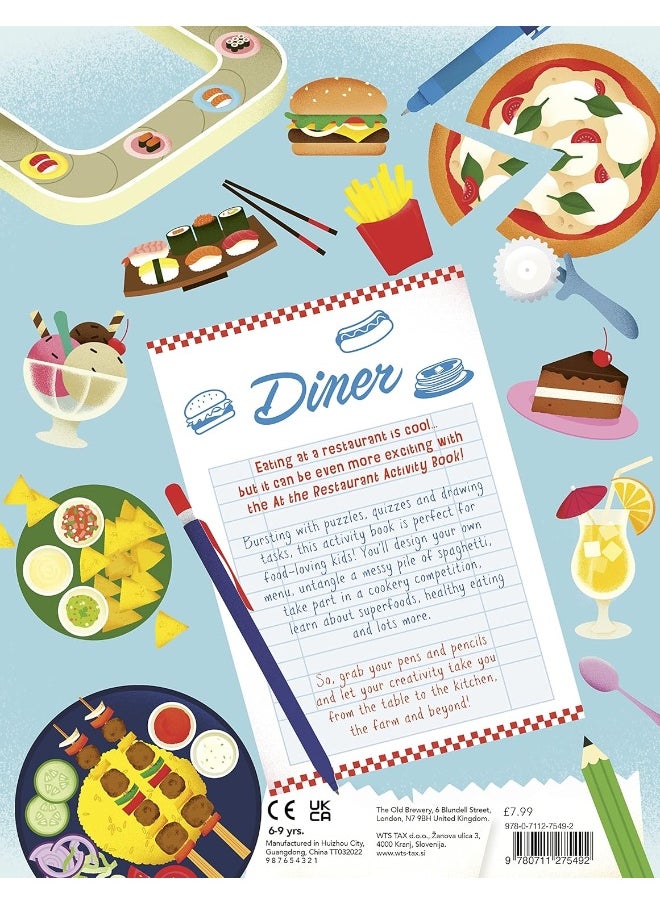 null - At the Restaurant Activity Book - Image 1