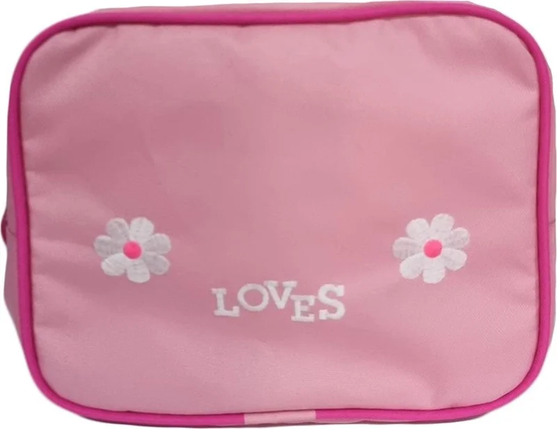 Masho Trend 3 Compartment Furry Kuromi Primary School Bag + Lunch - Kuromi Primary School Girl Bag