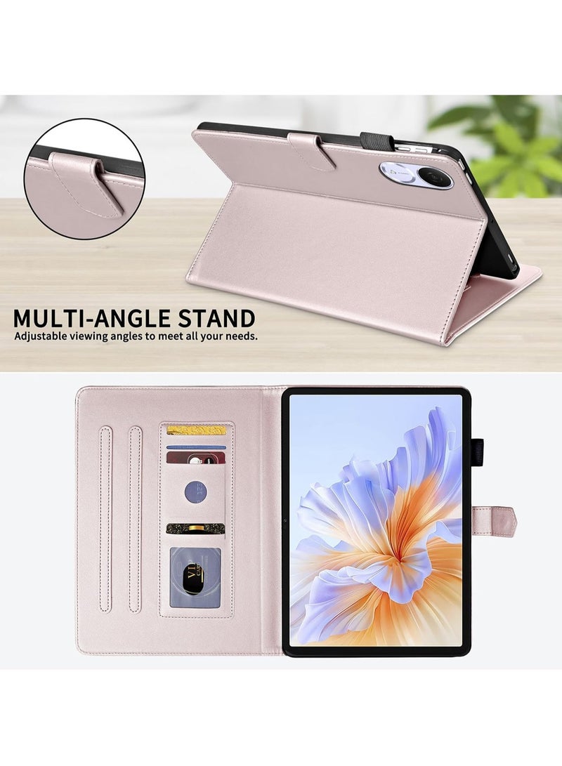 Tablet Leather Case Compatible Honor Pad V9 11.5 inch (ROL-W00), PU and TPU Holder Case with Card Slot Shockproof Case Ultra Slim Tablet Case  - Image 2
