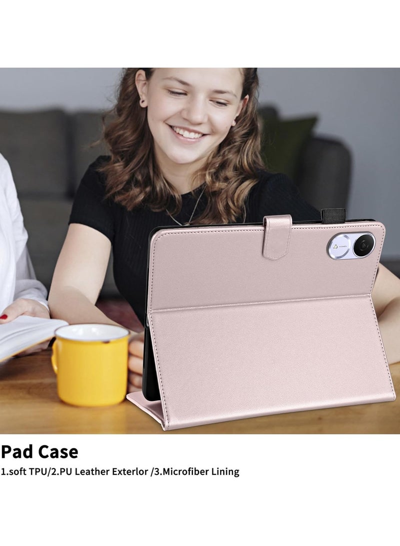 Tablet Leather Case Compatible Honor Pad V9 11.5 inch (ROL-W00), PU and TPU Holder Case with Card Slot Shockproof Case Ultra Slim Tablet Case  - Image 3