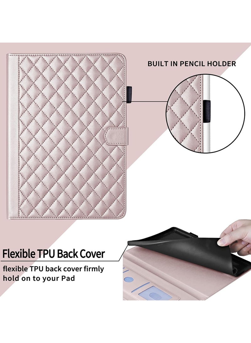 Tablet Leather Case Compatible Honor Pad V9 11.5 inch (ROL-W00), PU and TPU Holder Case with Card Slot Shockproof Case Ultra Slim Tablet Case  - Image 4