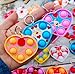 mypush popo 50 Packs Classroom Students Bulk Mini Pop Heart Graduation Valentine Day Holiday Party Favors - Image 4
