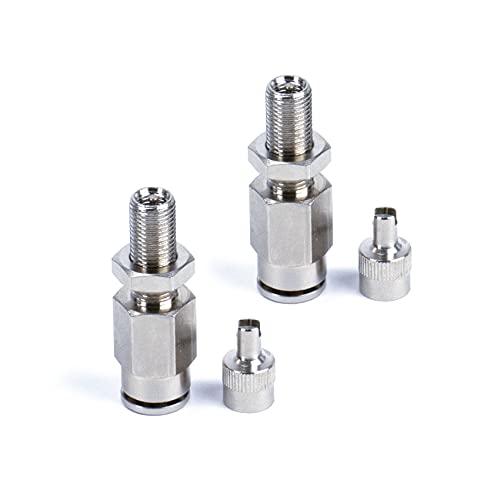 Viair Dot Inflation Valve (for 1/4" Air Line) PTC Style, Nickel Plated (2 Pcs) Dot Approved - Image 5