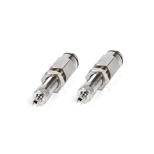 Viair Dot Inflation Valve (for 1/4" Air Line) PTC Style, Nickel Plated (2 Pcs) Dot Approved - Image 3