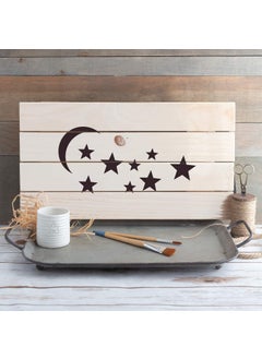 Stencil Revolution Moon and Stars Stencil Template Reusable Stencil with Multiple  - Image 3