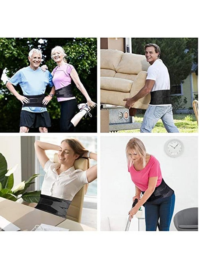 COIF Back Brace Posture Corrector Therapy Belt For Lower Back Pain Relief From Lumbar Support Sciatica Lumbar Pain Post Maternity Belt For Man & Woman - Special Size  - Image 5