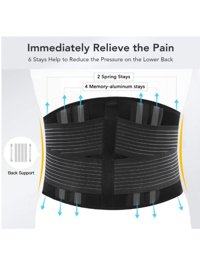 COIF Back Brace Posture Corrector Therapy Belt For Lower Back Pain Relief From Lumbar Support Sciatica Lumbar Pain Post Maternity Belt For Man & Woman - Special Size  - Image 3