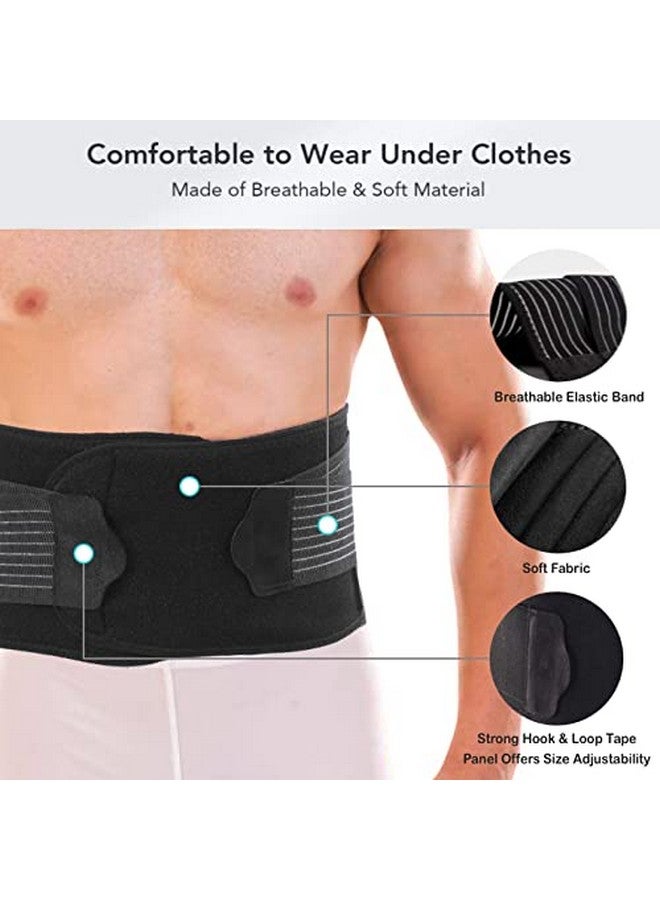 COIF Back Brace Posture Corrector Therapy Belt For Lower Back Pain Relief From Lumbar Support Sciatica Lumbar Pain Post Maternity Belt For Man & Woman - Special Size  - Image 4