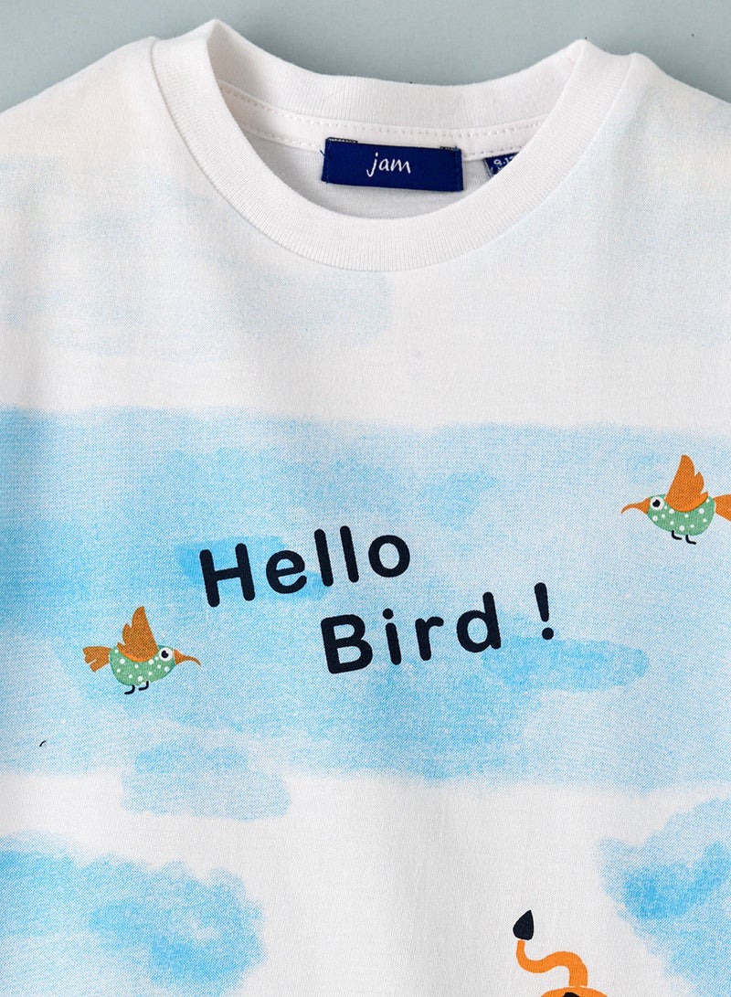 JAM Round neck s/slv knit t-shirt - Image 3