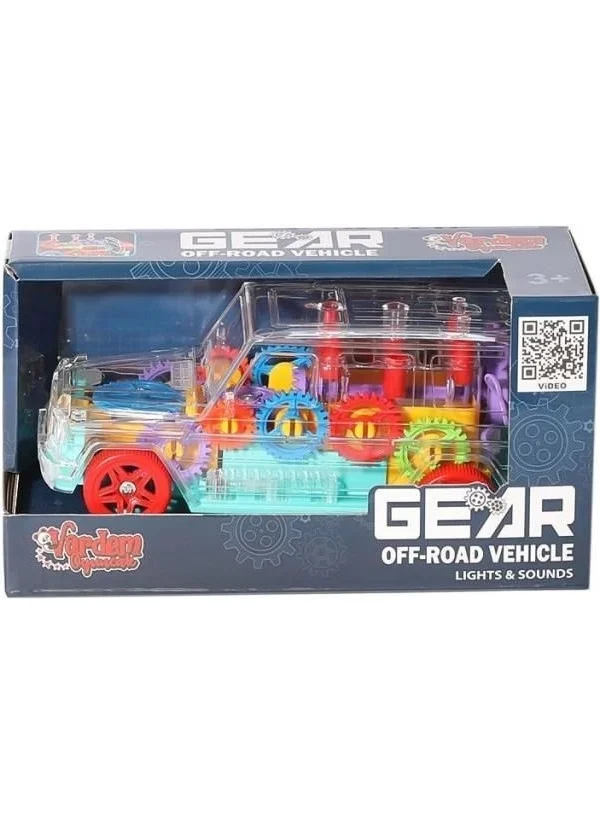 Nessi World Wk-C-1 A Turn and Turn Car with Lights and Music -Vardem