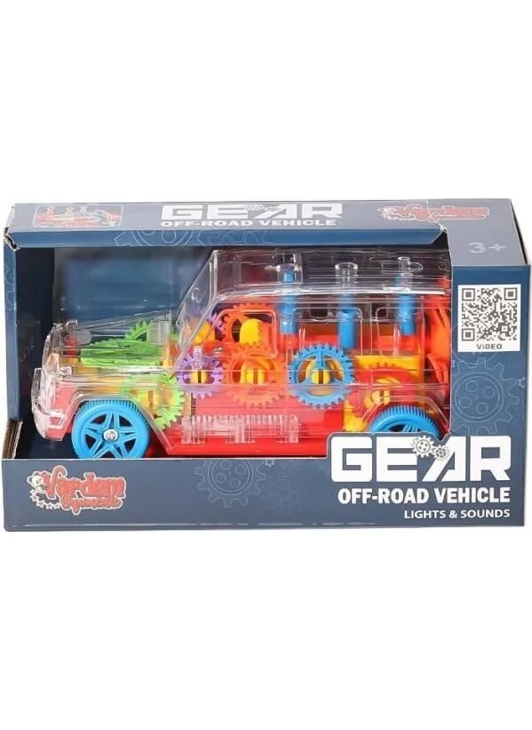 Nessi World Wk-C-1 A Turn and Turn Car with Lights and Music -Vardem