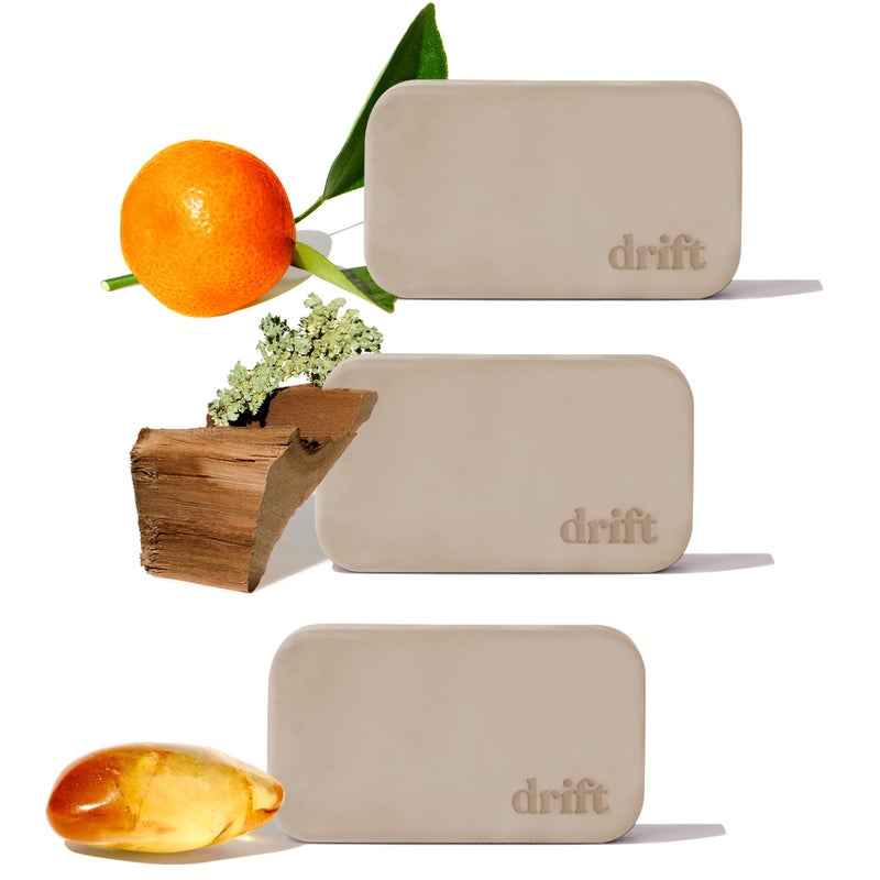 Drift Car Air Freshener - The Original Stone Air Freshener - Car Odor Eliminator - Long Lasting Scent - Metal Clip - Essential Oils - Clean Ingredients - Variety 3 Pack Refill - NO CLIP INCLUDED - Image 1