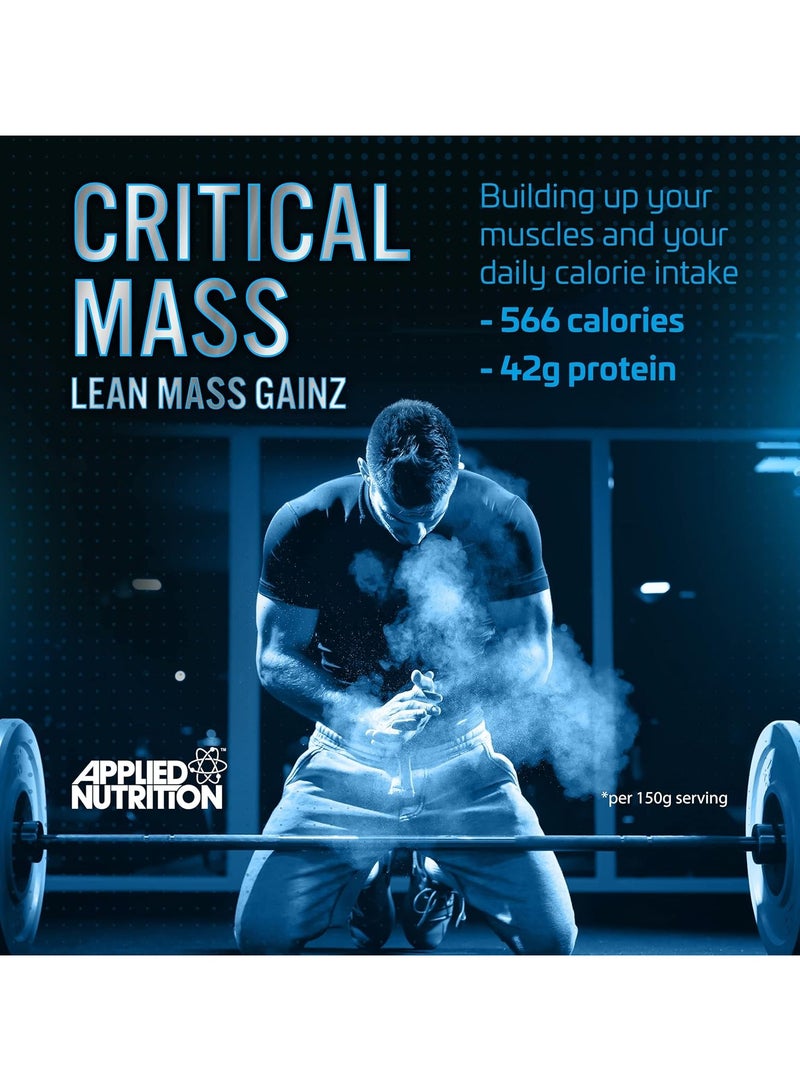 Applied Nutrition Critical Mass 2.4Kg White Chocolate Raspberry Flavor 16 Serving - Image 4