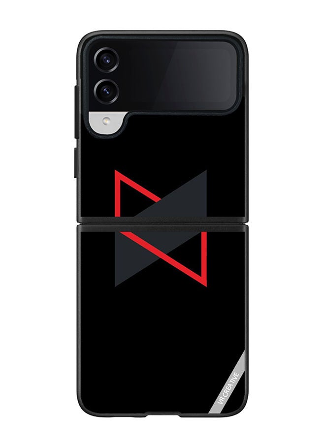 VR CREATIVE Protective Case Cover For Samsung Galaxy Z Flip4 Box Multicolour Design - Image 1