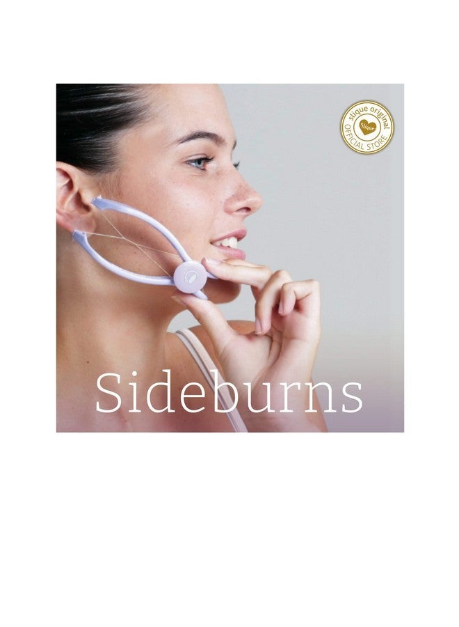 سليك نظام إزالة الشعر بالخيط من الوجه والجسم من Slique Eyebrow. نظام مذهل لإزالة الشعر في المنزل بسرعة وبدون ألم باستخدام تقنية الخيط القديمة لإزالة كل شعر الوجه غير المرغوب فيه. - Image 4