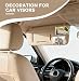 BDFHYK ONROAD AUTOTECH 2Pcs Visor Clips for Cars 35x24inch Car Picture Holder Adding Family or Personal Photos Personalized Car Accessories Magnetic Gift for Couples Family Pet - Image 3