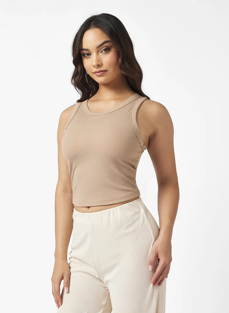 Ginger Basics Racer Back Seamless Bra Top