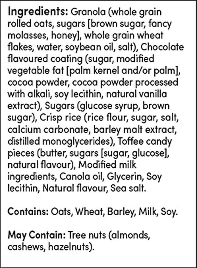 Tim Hortons Boston Cream Granola Bars, Peanut Free, 5 Count, 150g/5.25 oz. Box - Image 5