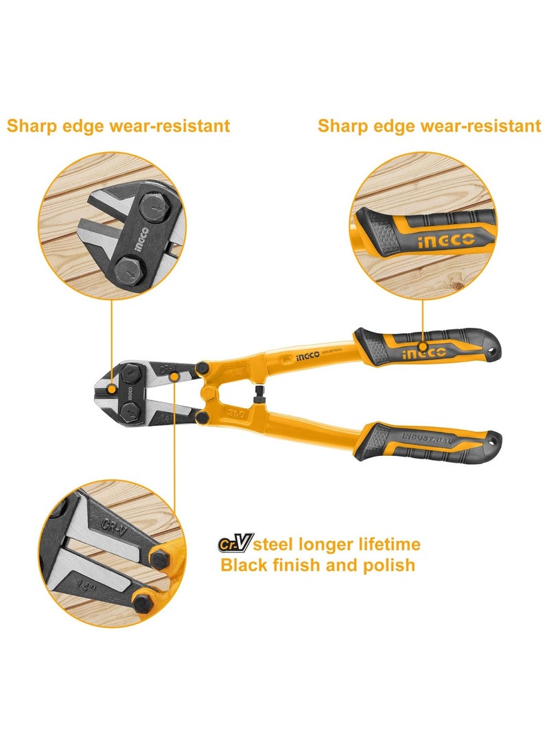 Ingco HBC0814 Heavy-Duty Bolt Cutter - 14 Inches - Image 5
