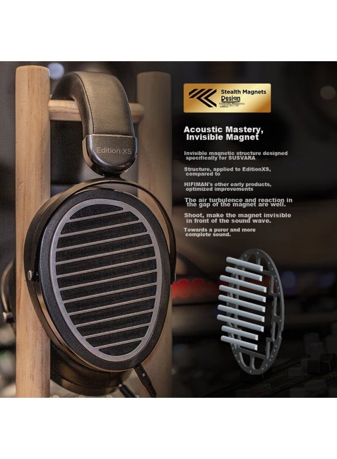 Hifiman Edition Xs Invisible Magnetic Version, Flat Diaphragm Edxs, Over-ear Hifi Audiophile Headphones - Image 2