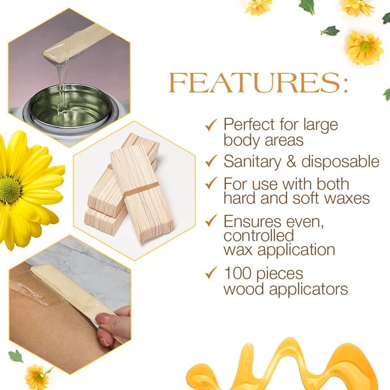 GiGi Large Accu Edge Applicators Pack of 100 - Image 3