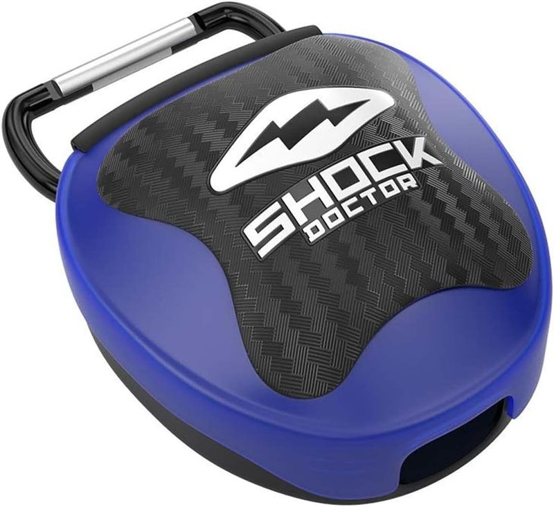Shock Doctor Antimicrobial Mouthguard Case - Blue, Standard Size - Image 1
