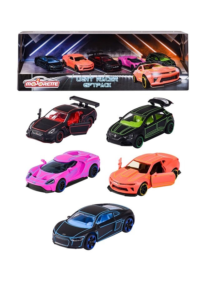 Majorette طقم هدايا لايت ريسر 5 قطع - Image 1