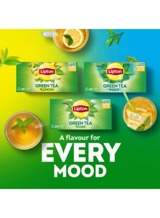 Lipton Green Tea Pure 100 Teabags (150g) Best Price UAE Dubai - Main Image