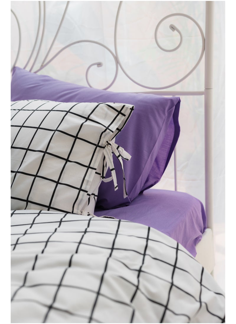 Peony Grid Duvet Cover 240x260 + 2 pillow cases - pzsku/Z3C0D64C21B69DA818E9BZ/45/_/1718200631/659ab174-a173-46be-8d15-f83dfb04021f