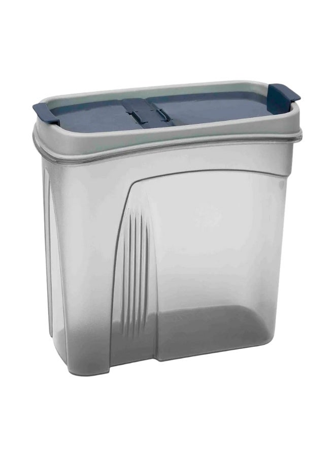 Happy Home 2Pcs Food Storage Container with Dual Openings – Airtight Reusable Transparent Food Box Made of Food-Grade Plastic – Ideal for Storing Grains, Spices, and Snacks 1.7L - Image 2