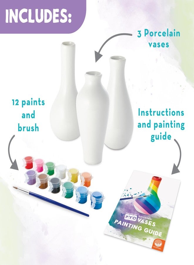 MindWare Paint Your Own Vases - Image 2