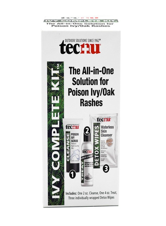 Tecnu Ivy Complete Kit, The All-in-one Solution for Poison Ivy and Oak Rash - Image 1